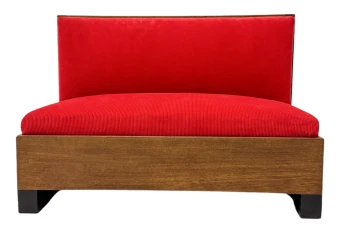 Willem Penaat Art Deco Modernist Bench or Sofa for Metz & Co, 1930s